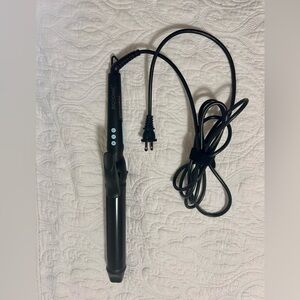 Bio Ionic 1.5 inch Long Barrel Black Curling Iron